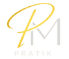 Pratik Meshram Signature Logo – Personal Brand & Digital Marketing Expert